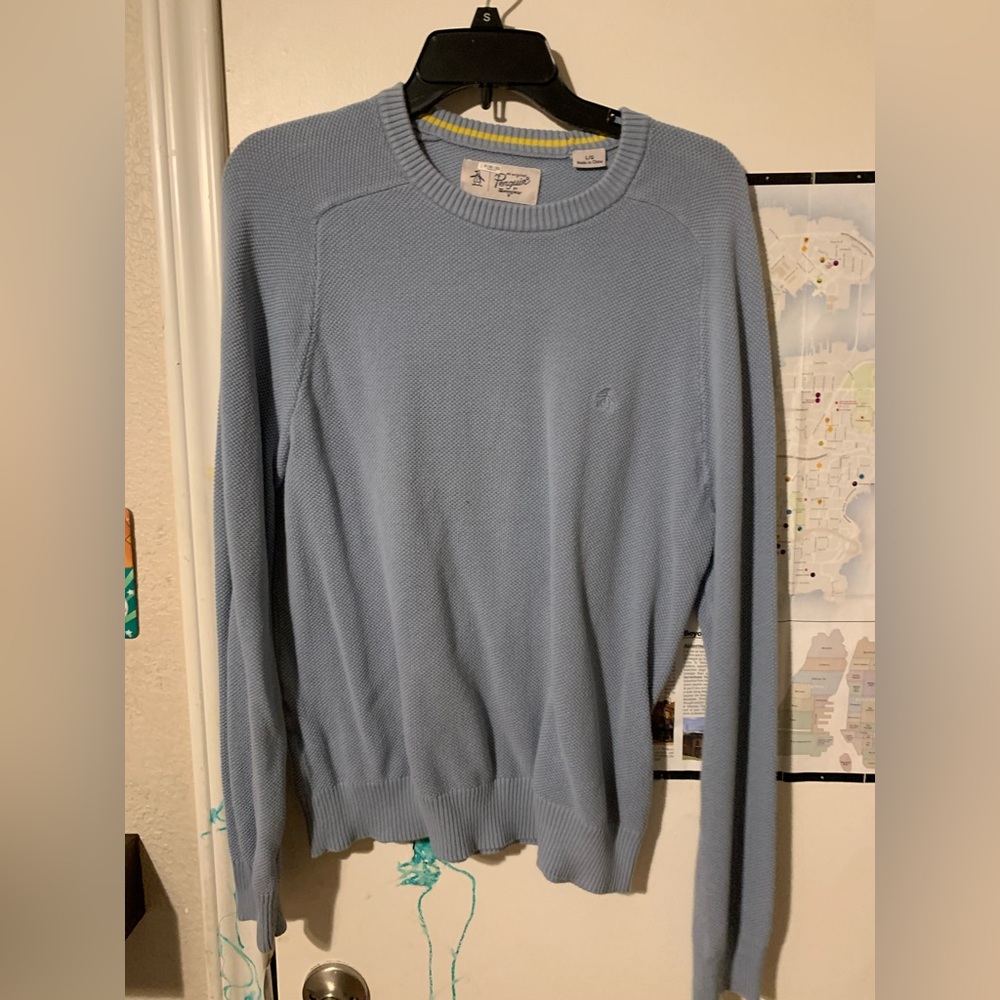 Navy Penguin Crewneck